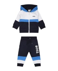 Hugo Boss Multicolor Sports Suit For Newborn