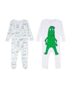 Stella McCartney Kids Set Of Two Cotton Rompers