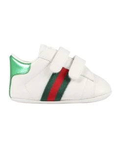 Gucci White Sneakers For Baby Kids