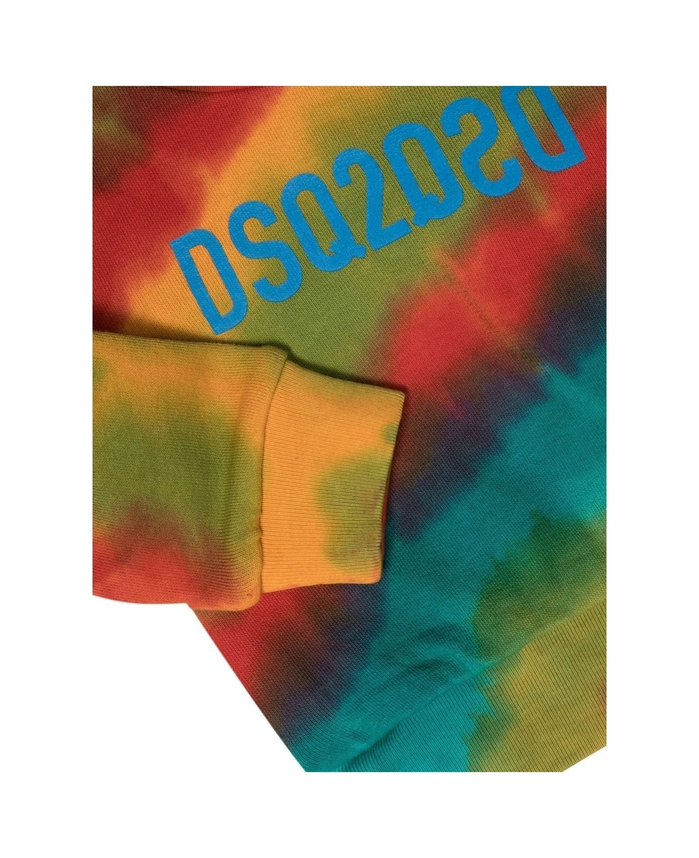 DSQUARED2 Sweatshirt With Tie Dye Pattern - Image 3