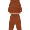 Stella McCartney Kids Beige Suit For Baby Boy With Print