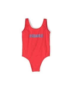 DSQUARED2 Sleeveless One-piece Swimsuit With Print