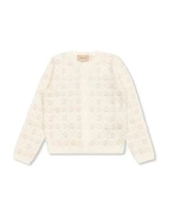 Gucci Double G Jacquard Long-sleeved Cardigan