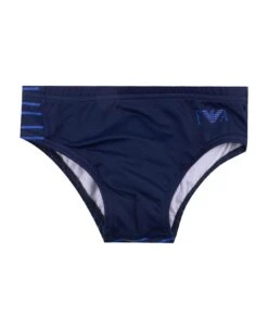 Emporio Armani Slip Swimsuit With Maxi Logo