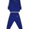 Off-White Blue Tracksuit For Baby Boy