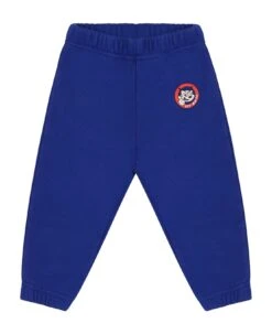 Off-White Blue Trackpants For Baby Boy