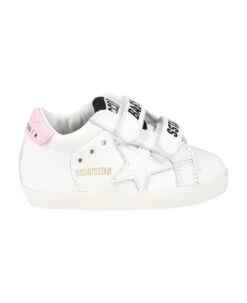 Golden Goose White Set For Baby Girl With Star