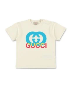 Gucci Baby Printed Cotton T-shirt