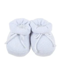 Light-blue Bootee For Baby Boy