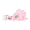Monnalisa Pink Sandals For Baby Girl