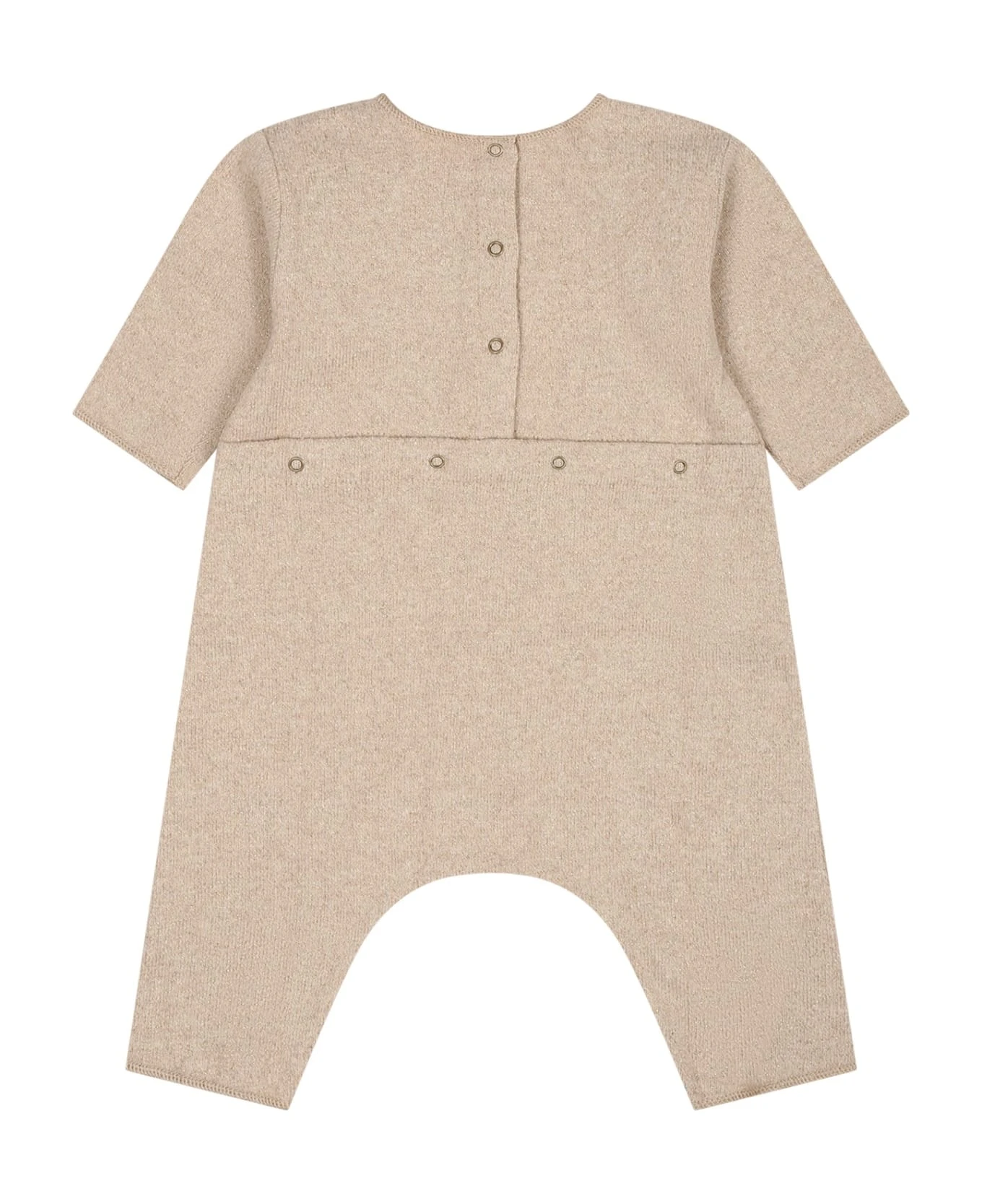 Beige Baygrow For Baby Girl With Heart - Image 2