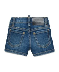 DSQUARED2 D2p76ab Trousers Dsquared Black Washed Denim Jeans With Patches