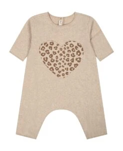 Beige Baygrow For Baby Girl With Heart