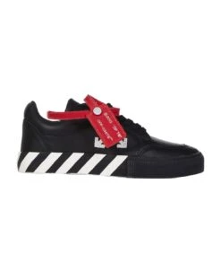 Off-White Low Top Vulcanized Sneakers