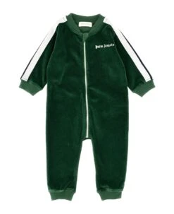 Palm Angels 'logo Track' Jumpsuit