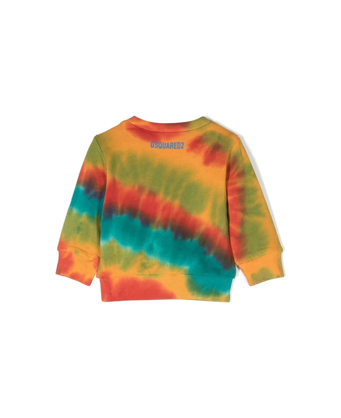 DSQUARED2 Sweatshirt With Tie Dye Pattern - Image 2