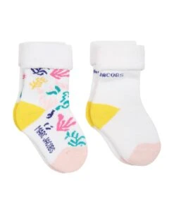 White Set For Baby Girl With Logo