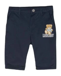 MOSCHINO Blue Trousers Baby Unisex
