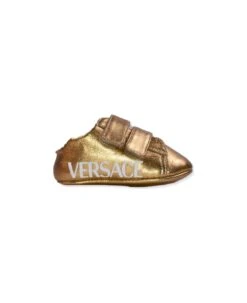 Versace Sneakers With Logo Print