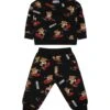MOSCHINO Black Set For Baby Boy With Teddy Bear And Skateboard